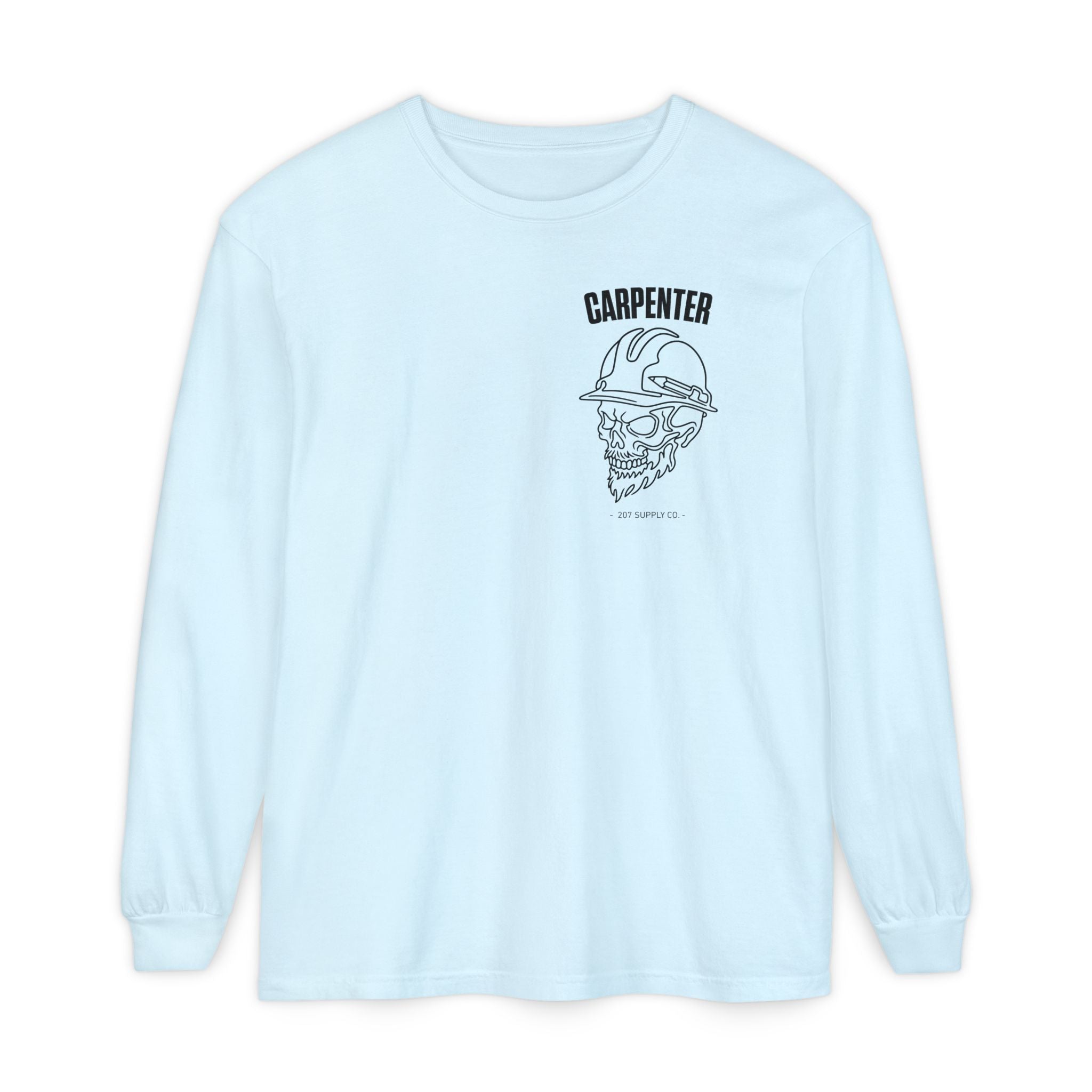 Carpenter Skull Long Sleeve Tee
