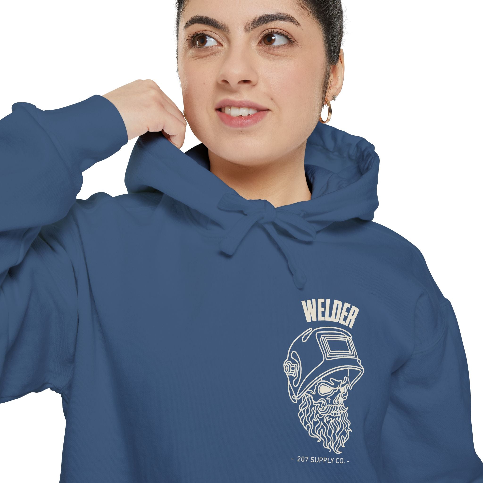 Welder Skull Hoodie - Dark