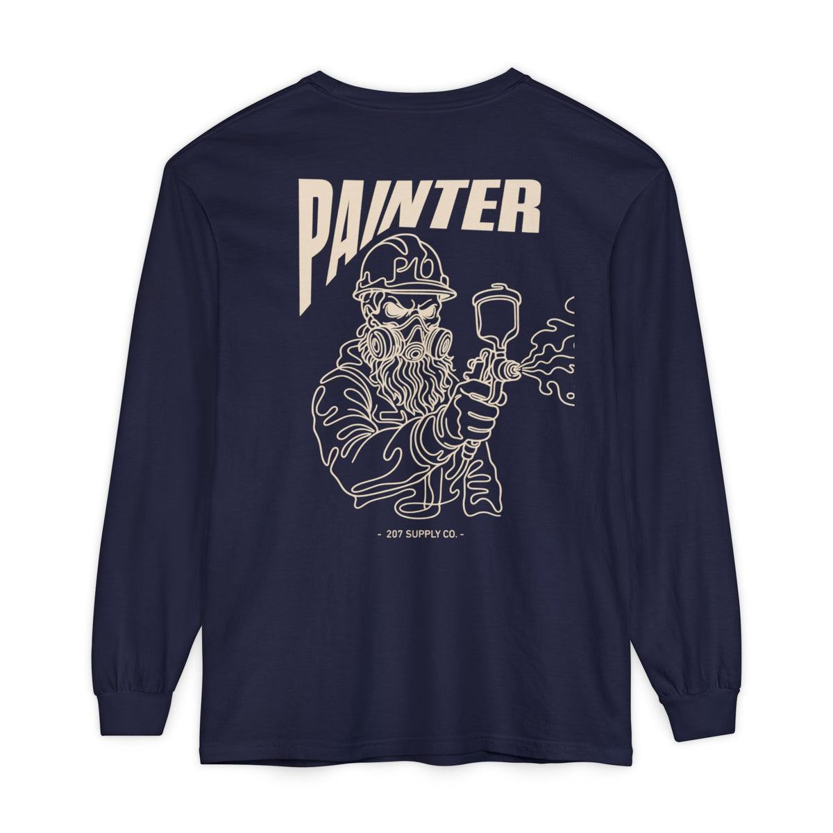 Painter Skull Long Sleeve - Dark