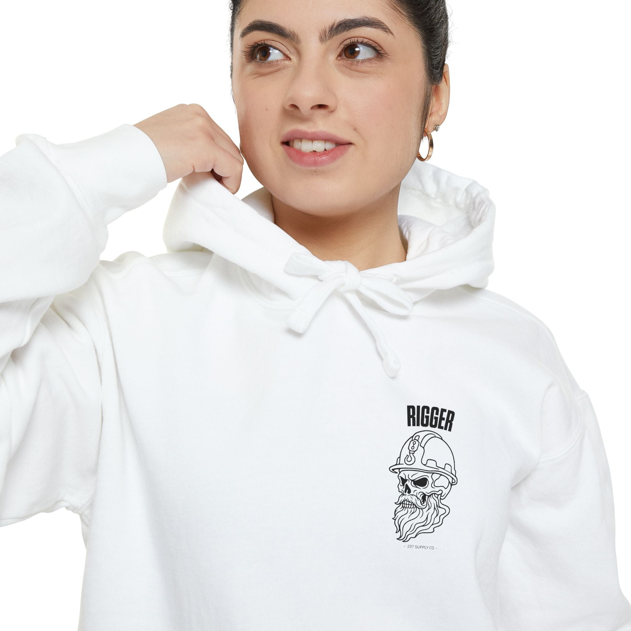 Rigger Skull Hoodie