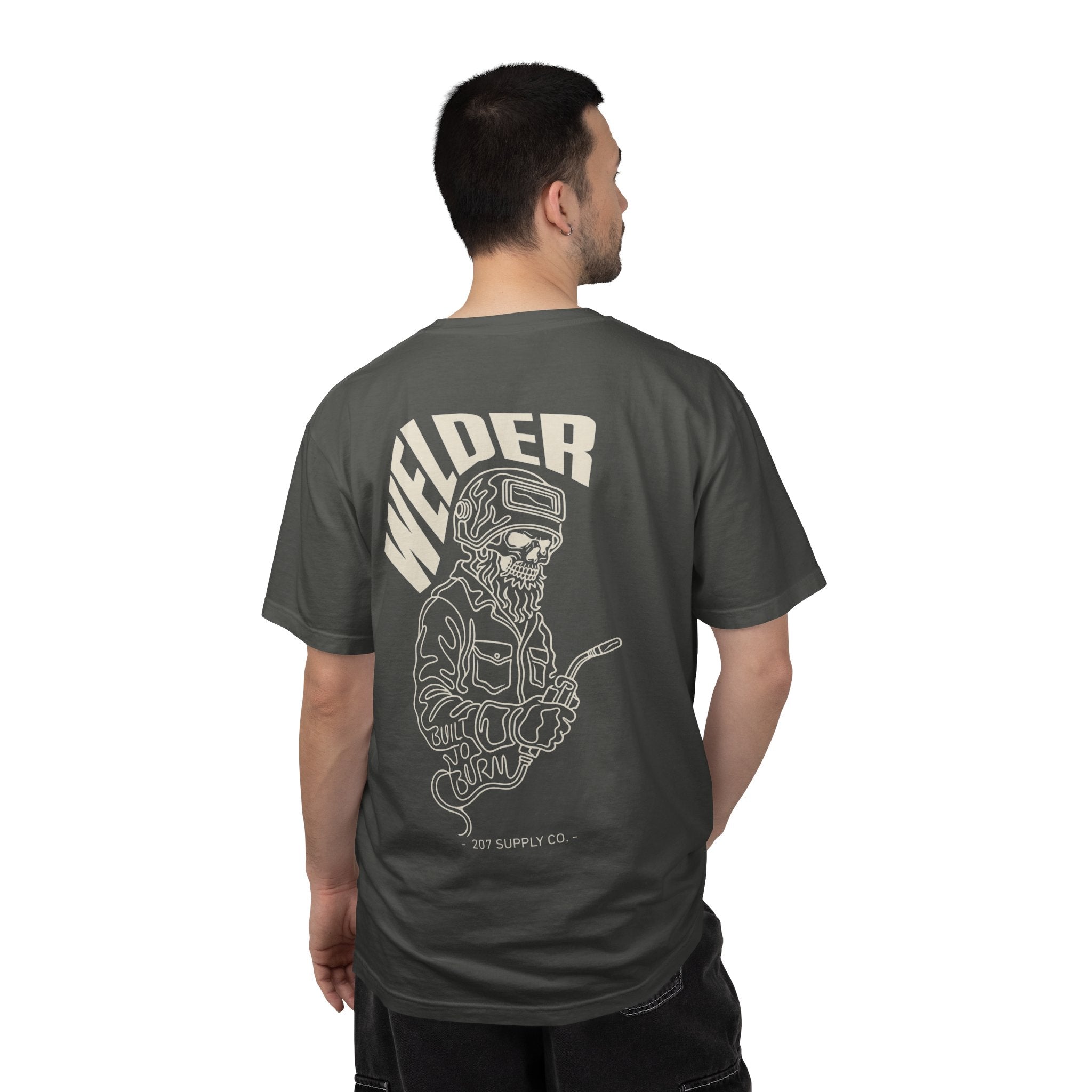 Welder Skull Tee - Dark