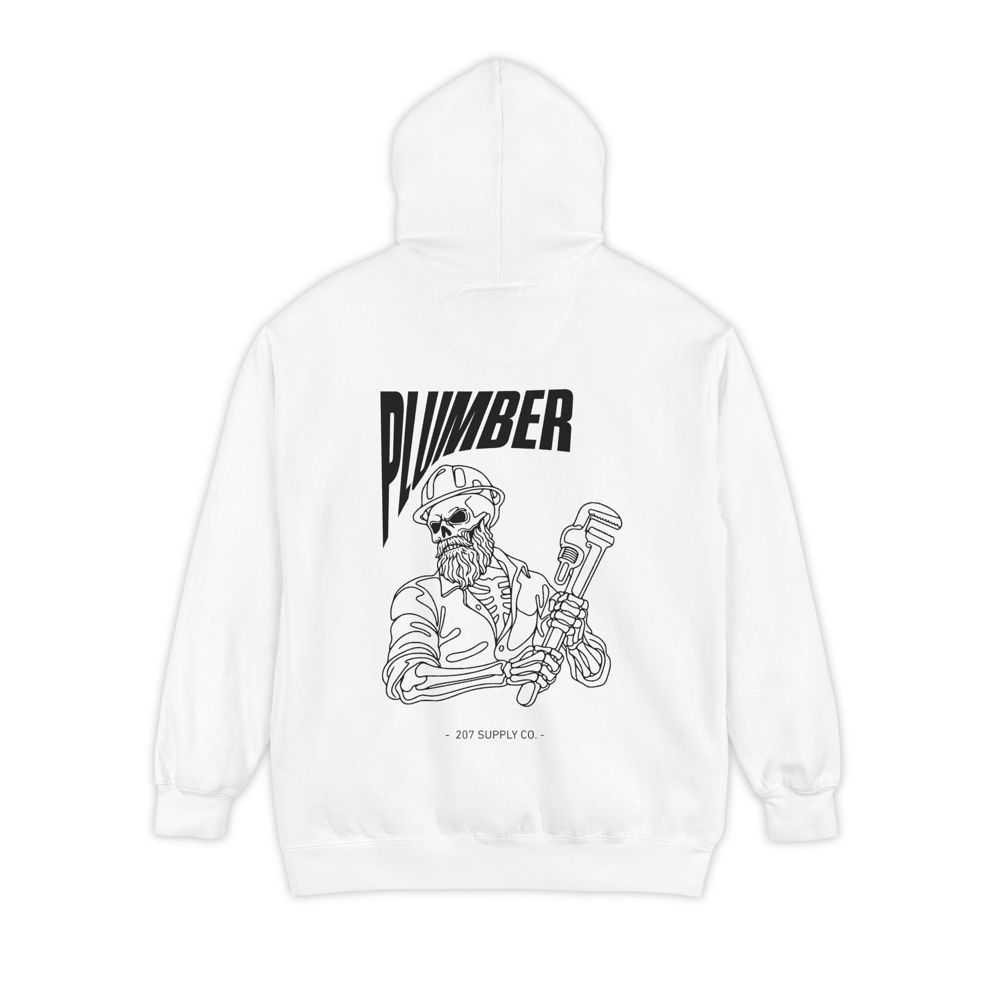 Plumber Skull Hoodie