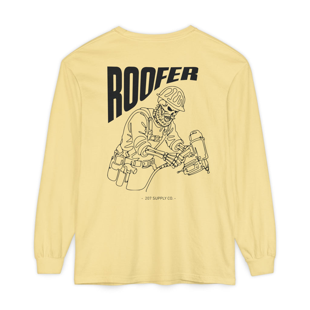 Roofer Skull Long Sleeve