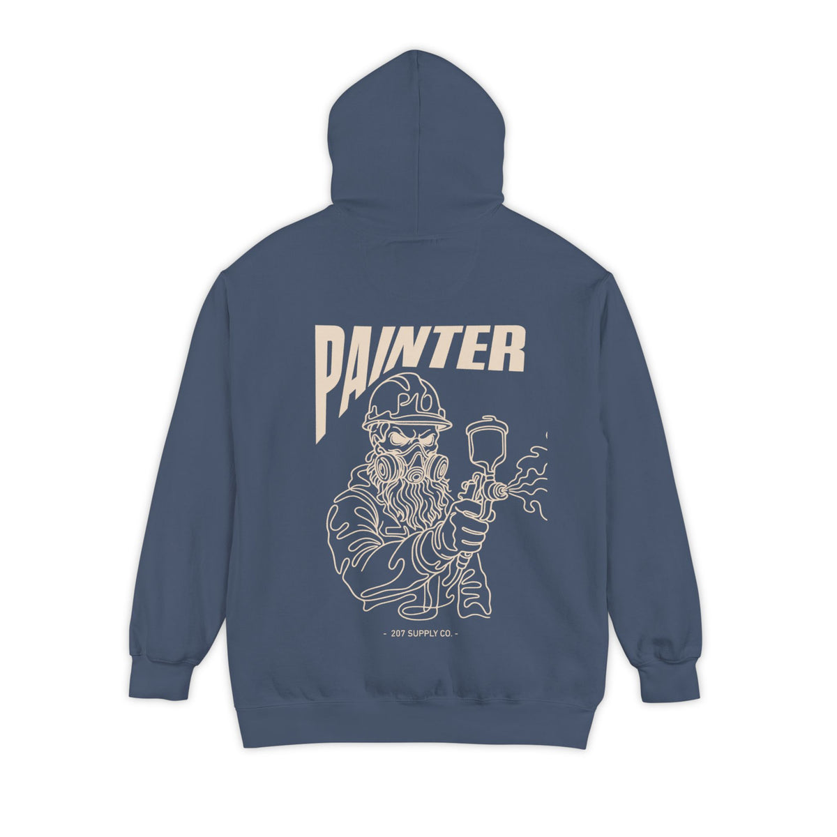 Painter Skull Hoodie - Dark