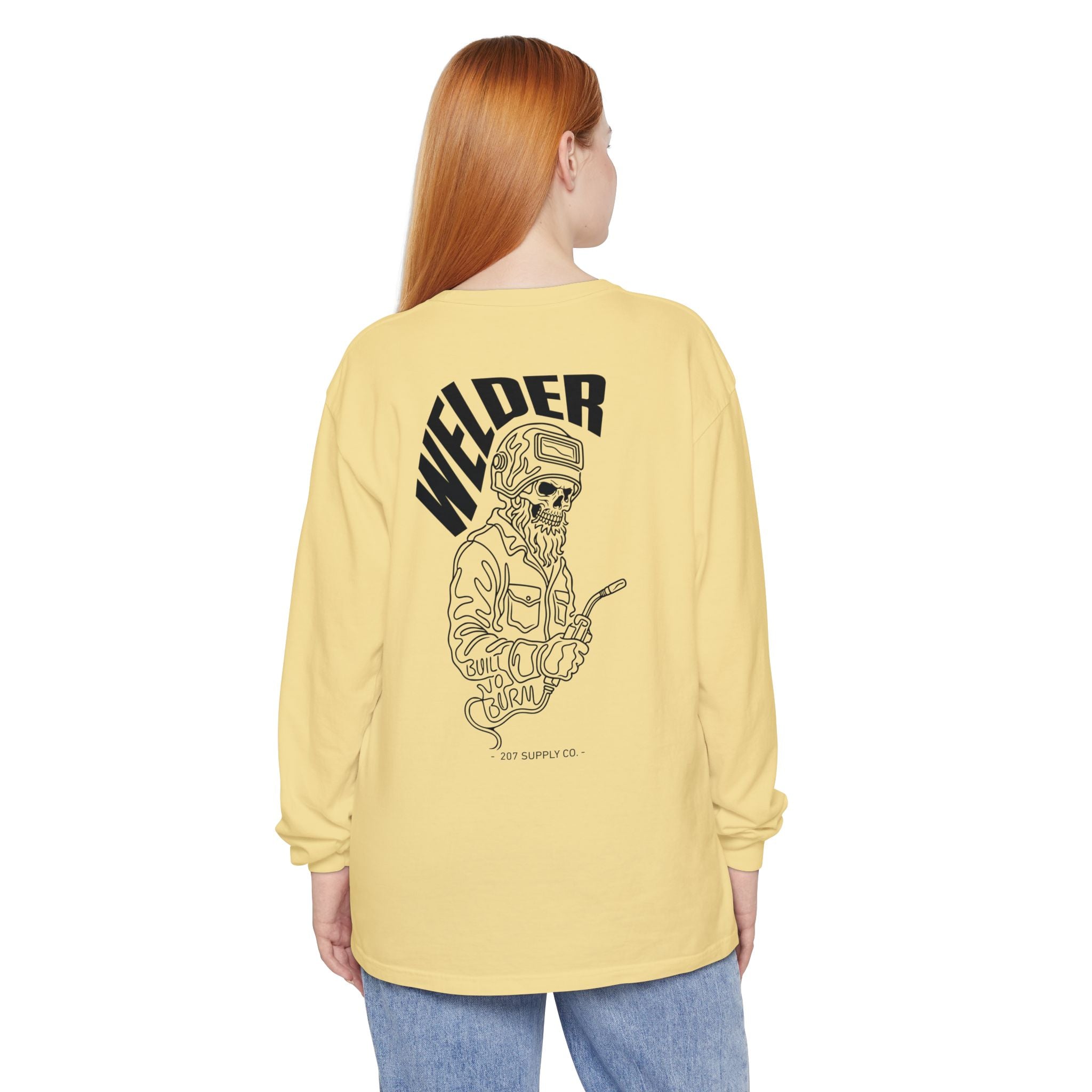 Welder Skull Long Sleeve Tee