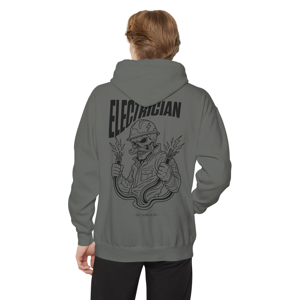 Electrician Skull Hoodie