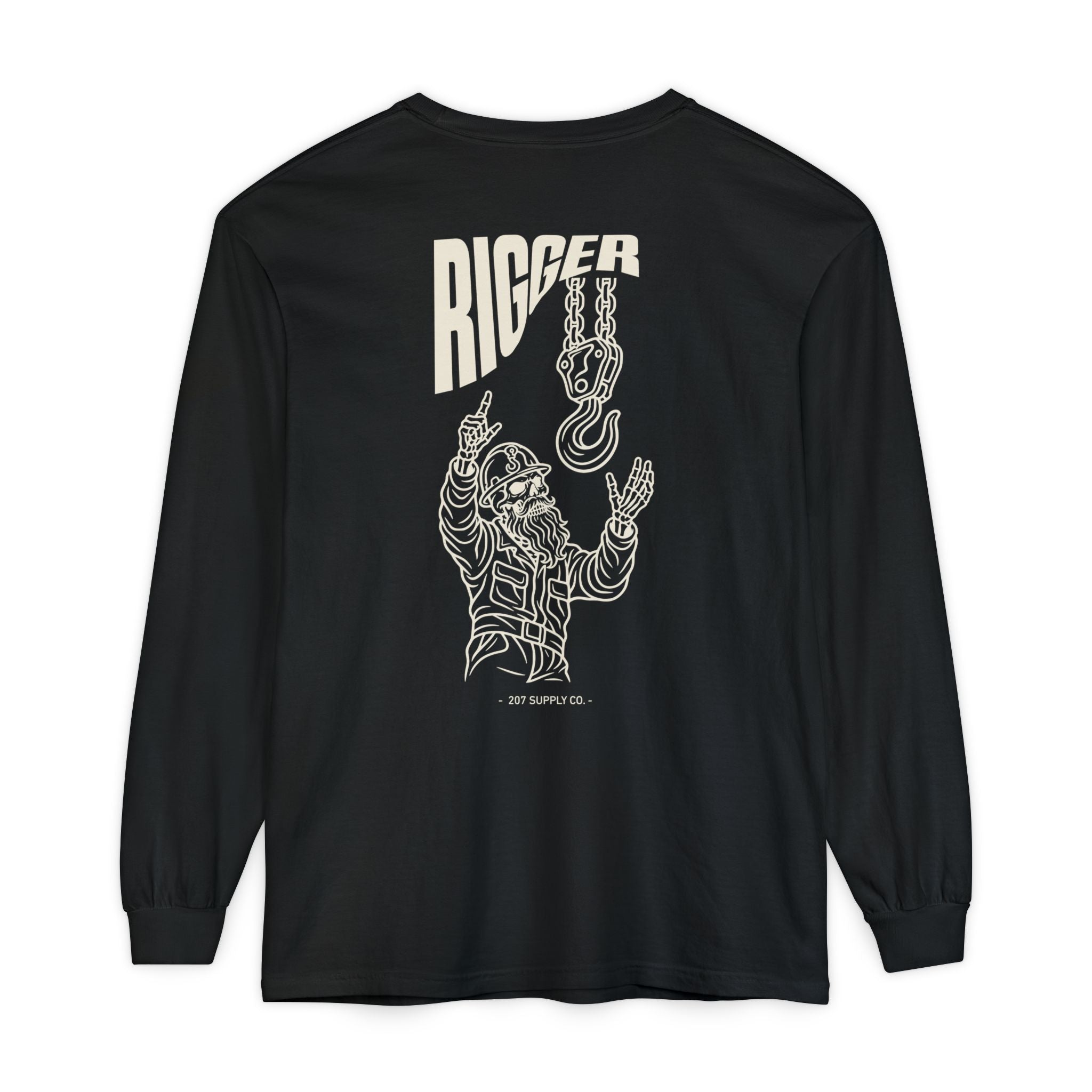 Rigger Skull Long Sleeve - Dark