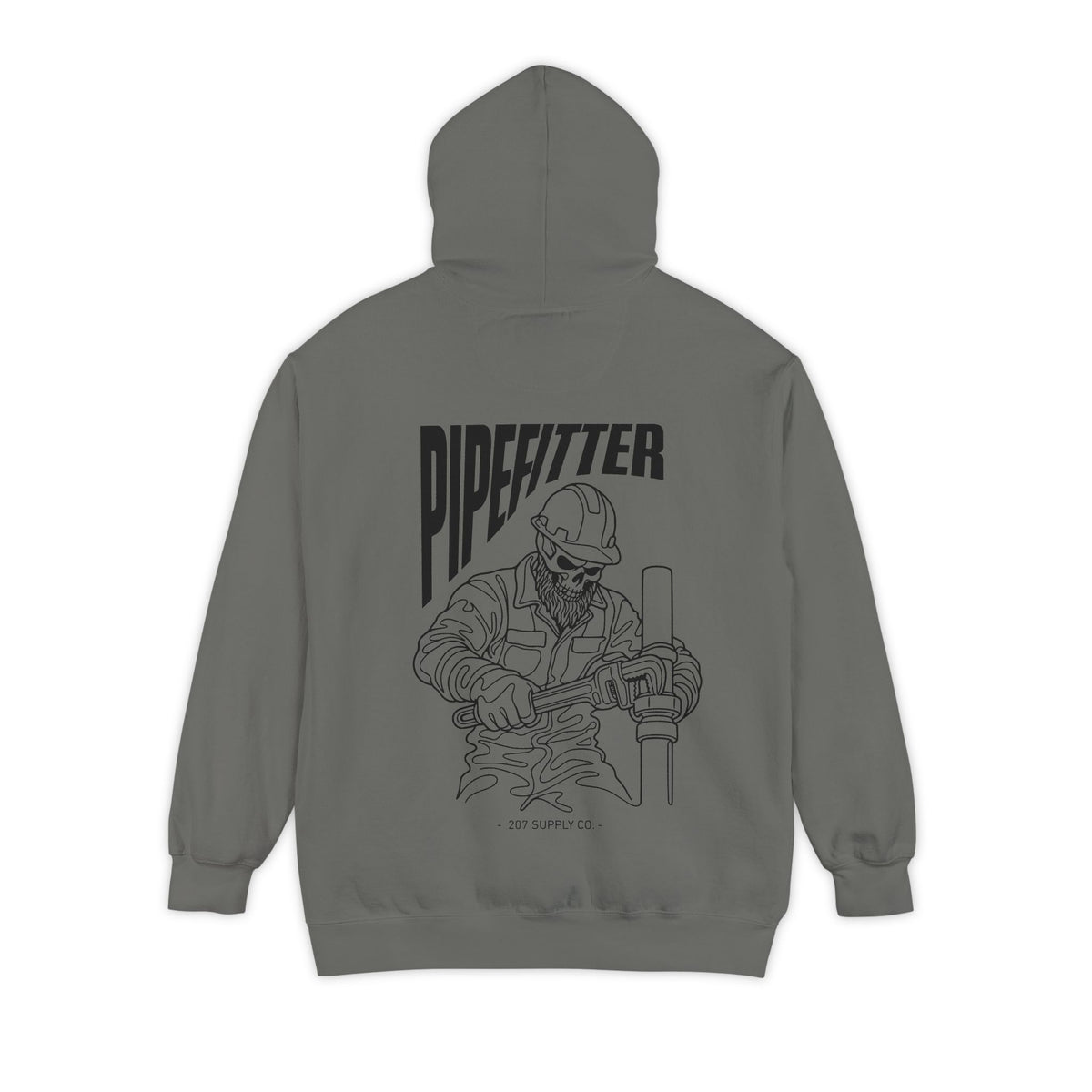 Pipefitter Skull Hoodie