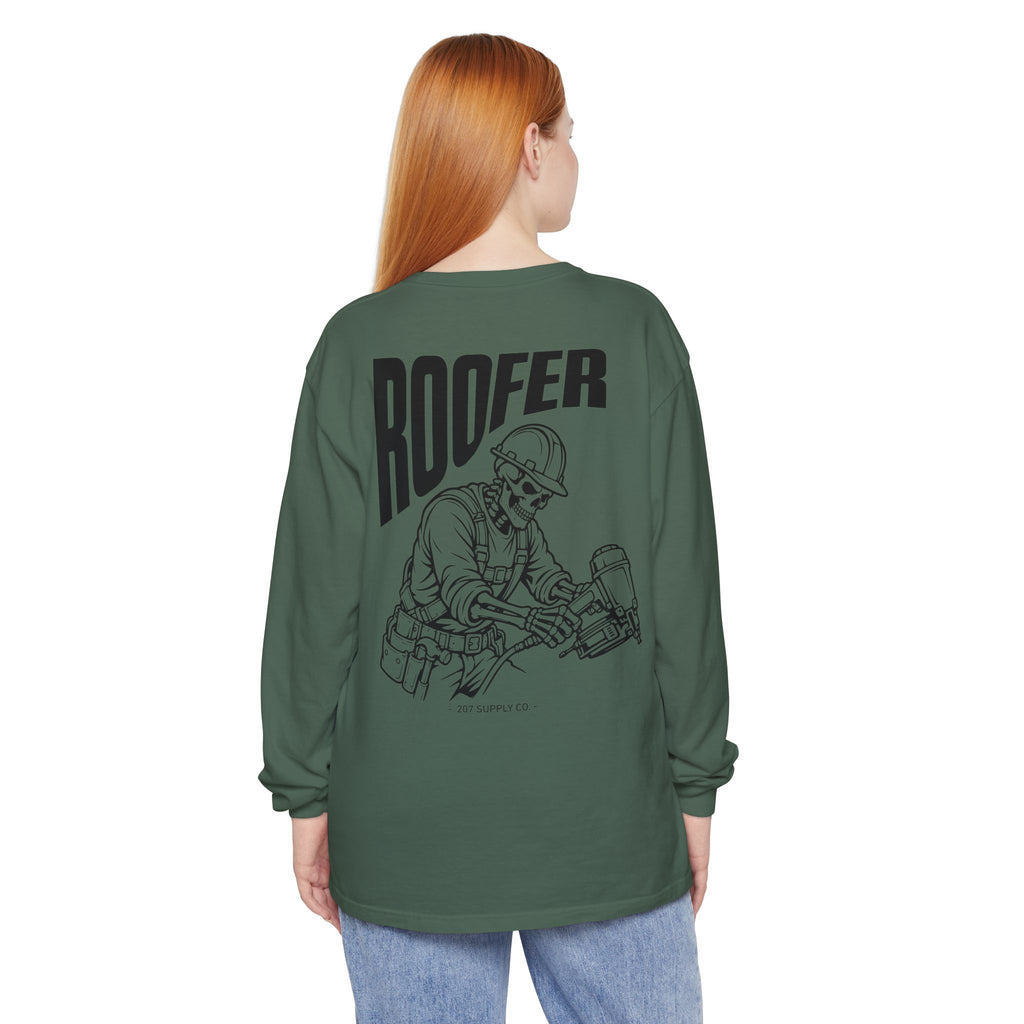 Roofer Skull Long Sleeve