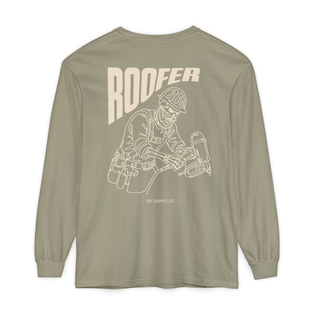 Roofer Skull Long Sleeve - Dark
