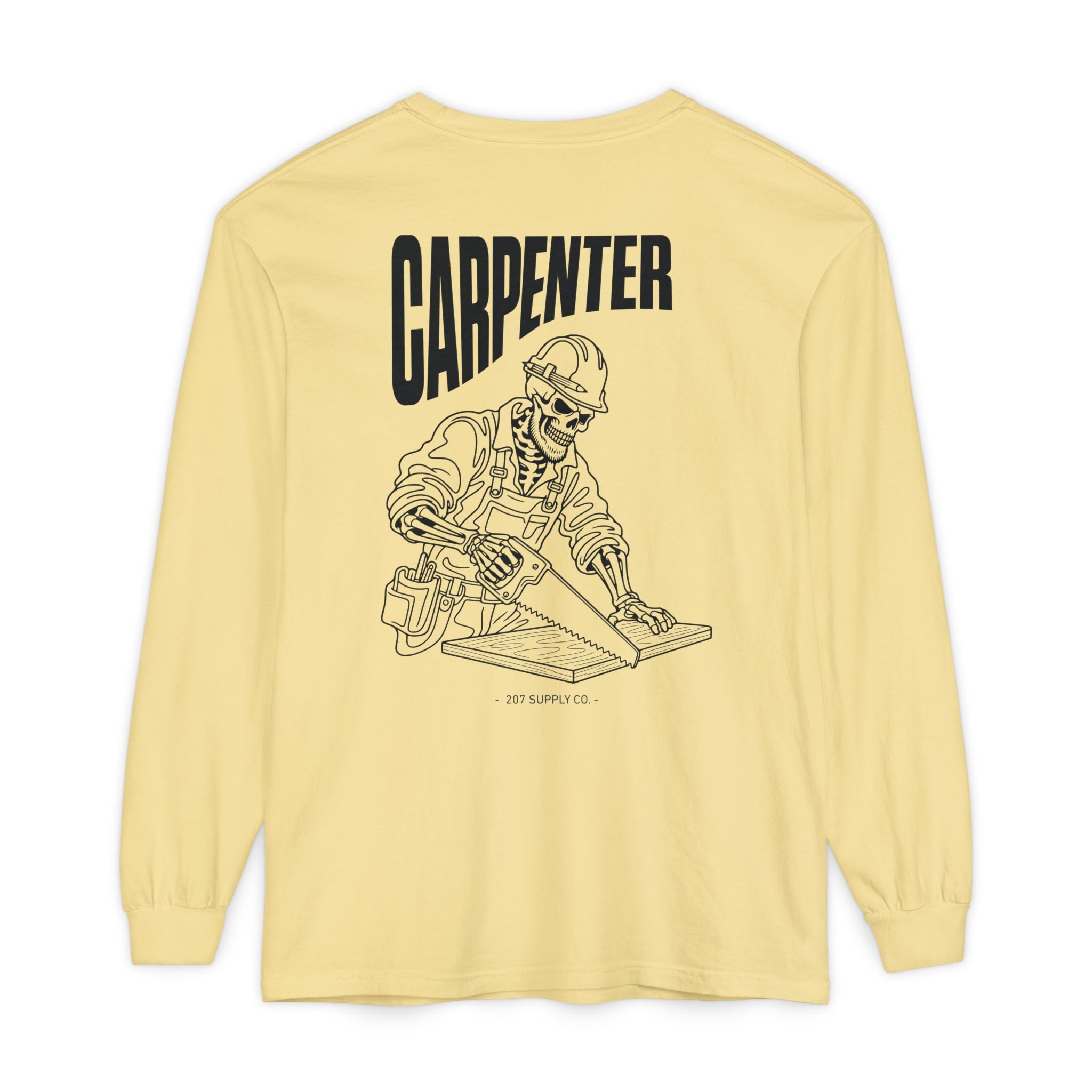 Carpenter Skull Long Sleeve Tee