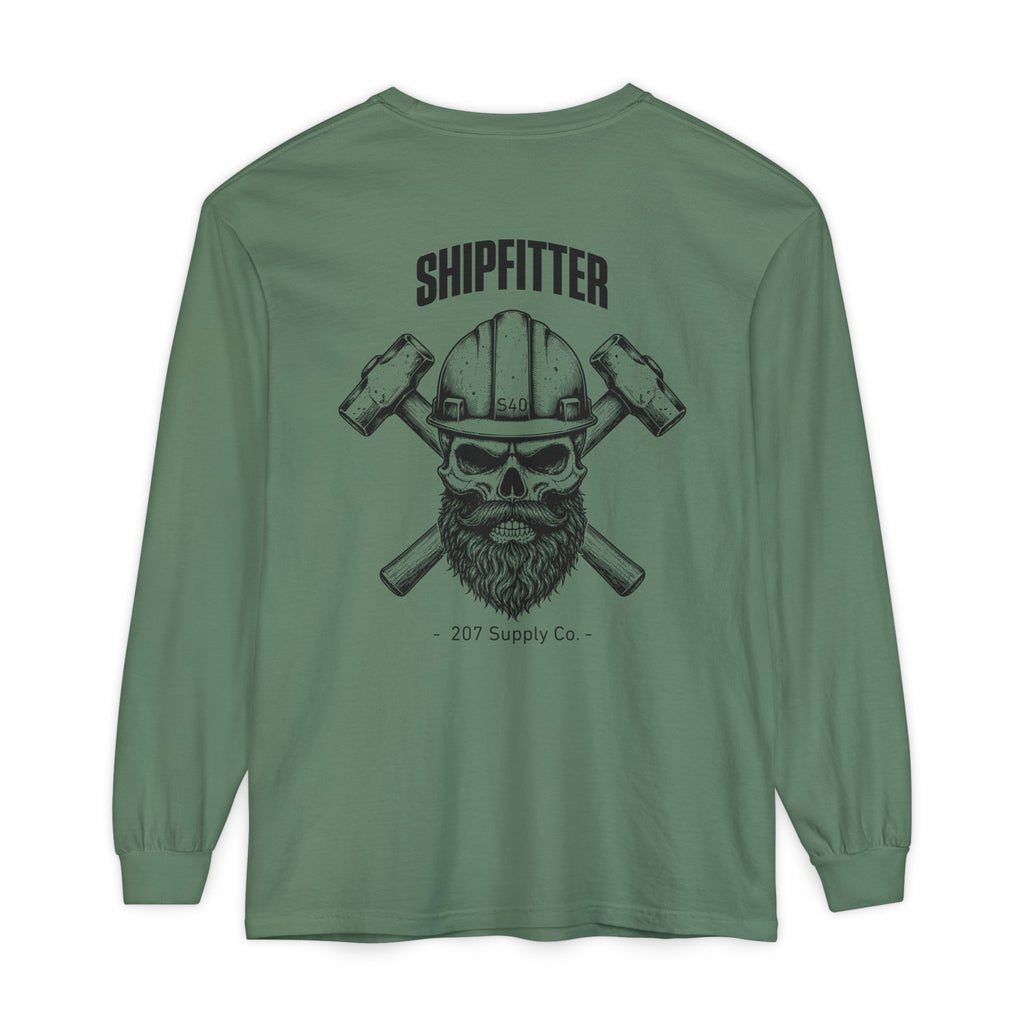 Shipfitter Skull & Hammer Long Sleeve