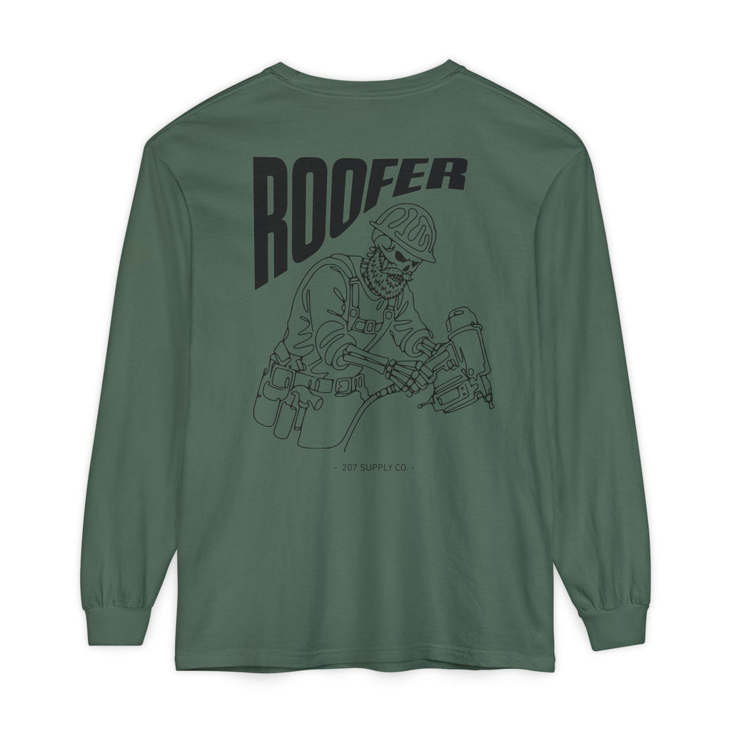 Roofer Skull Long Sleeve
