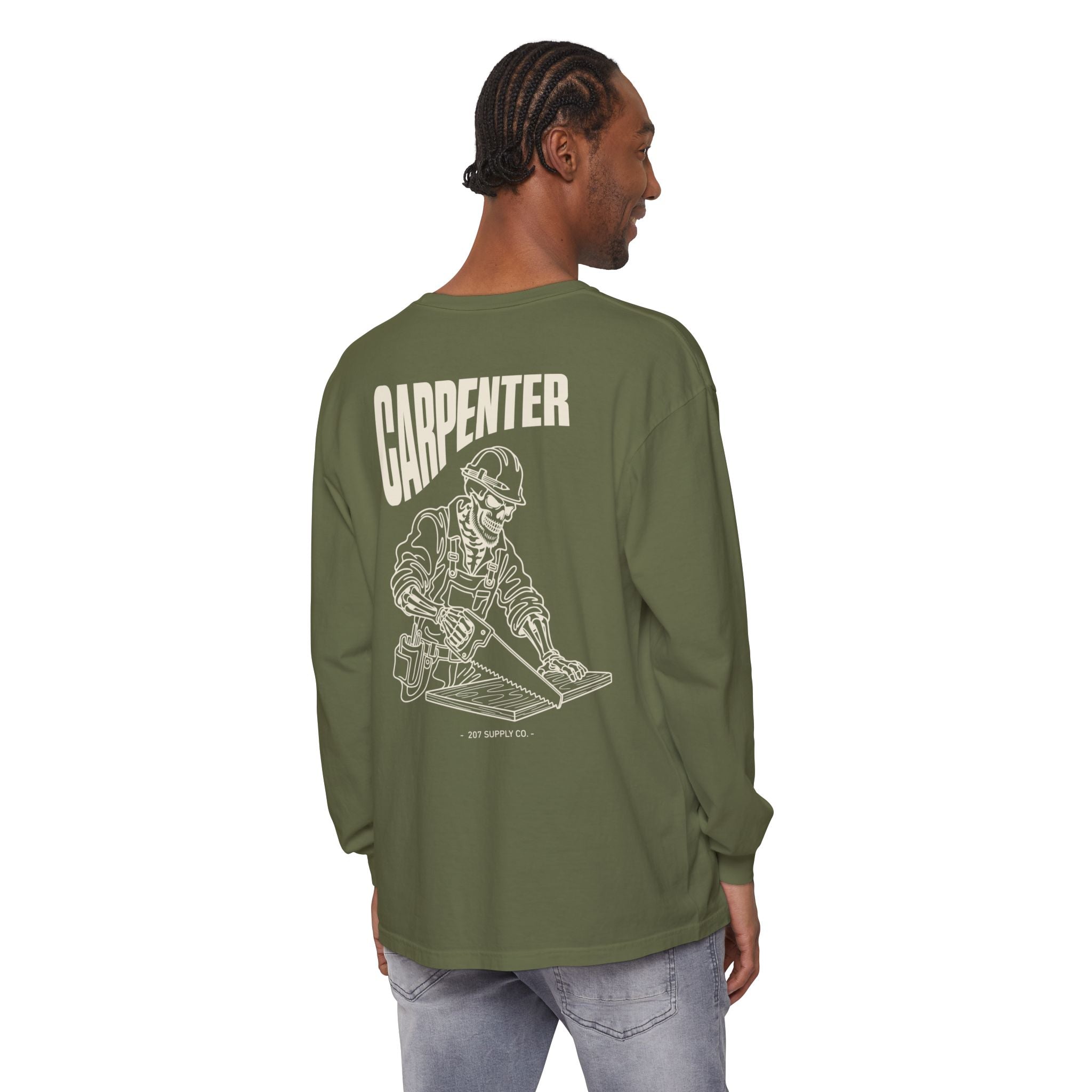 Carpenter Long Sleeve Tee - Dark
