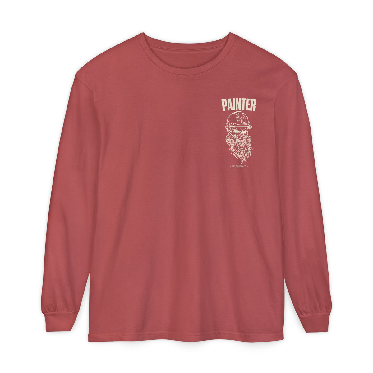 Painter Skull Long Sleeve - Dark