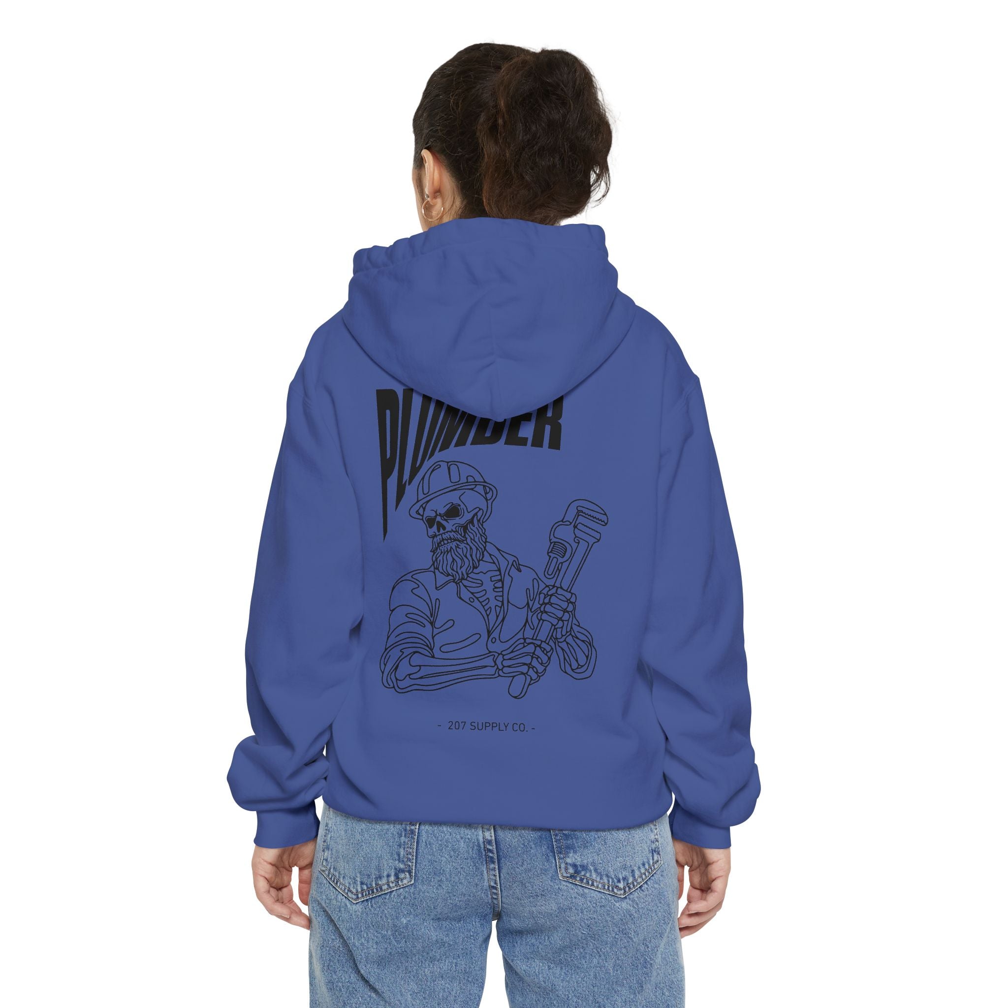 Plumber Skull Hoodie