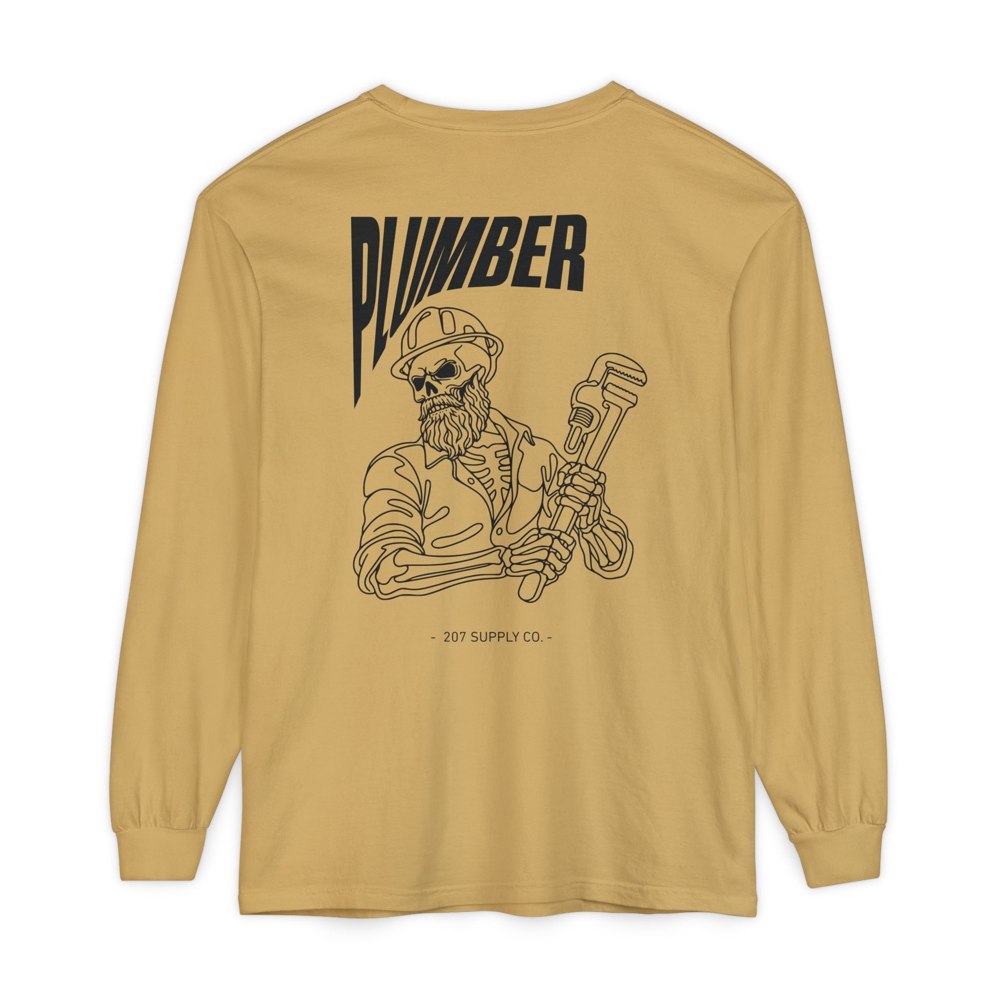 Plumber Skull Long Sleeve