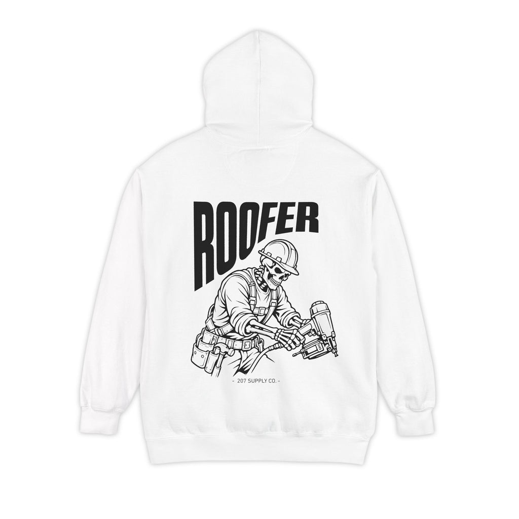 Roofer Skull Hoodie
