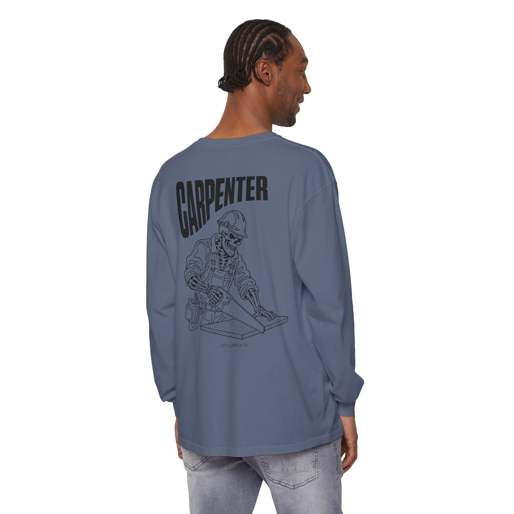 Carpenter Skull Long Sleeve Tee