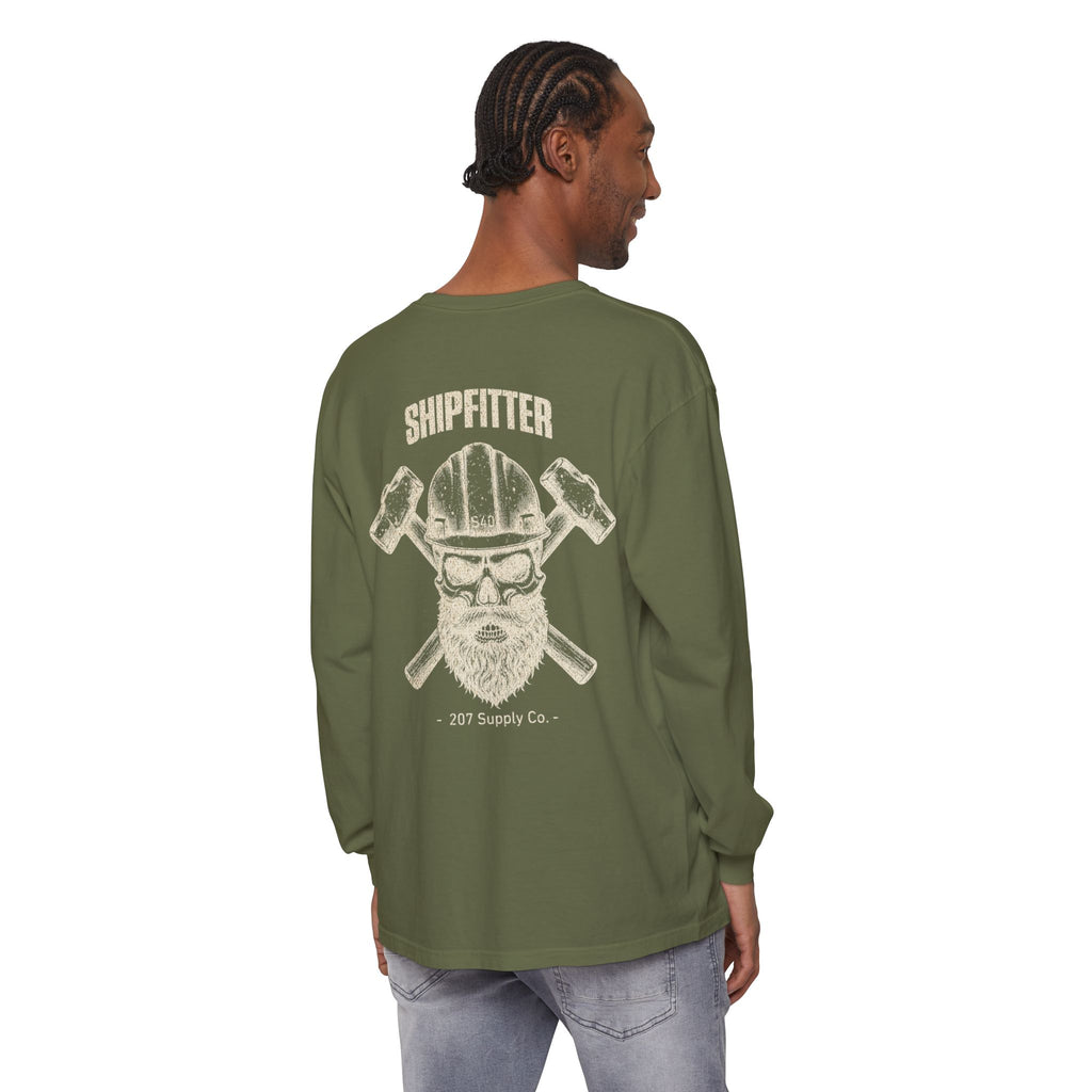 Shipfitter Skull & Hammer Long Sleeve - Dark Colors