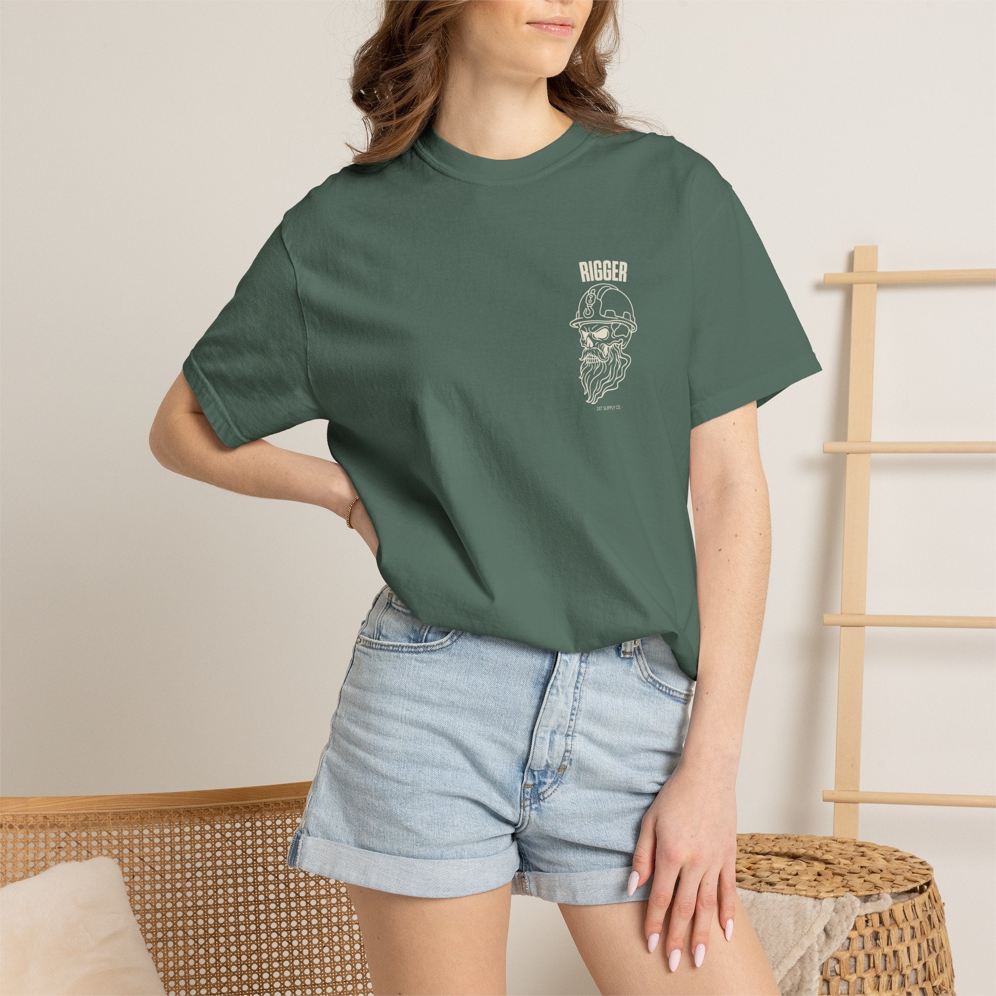 Rigger Skull Tee - Dark
