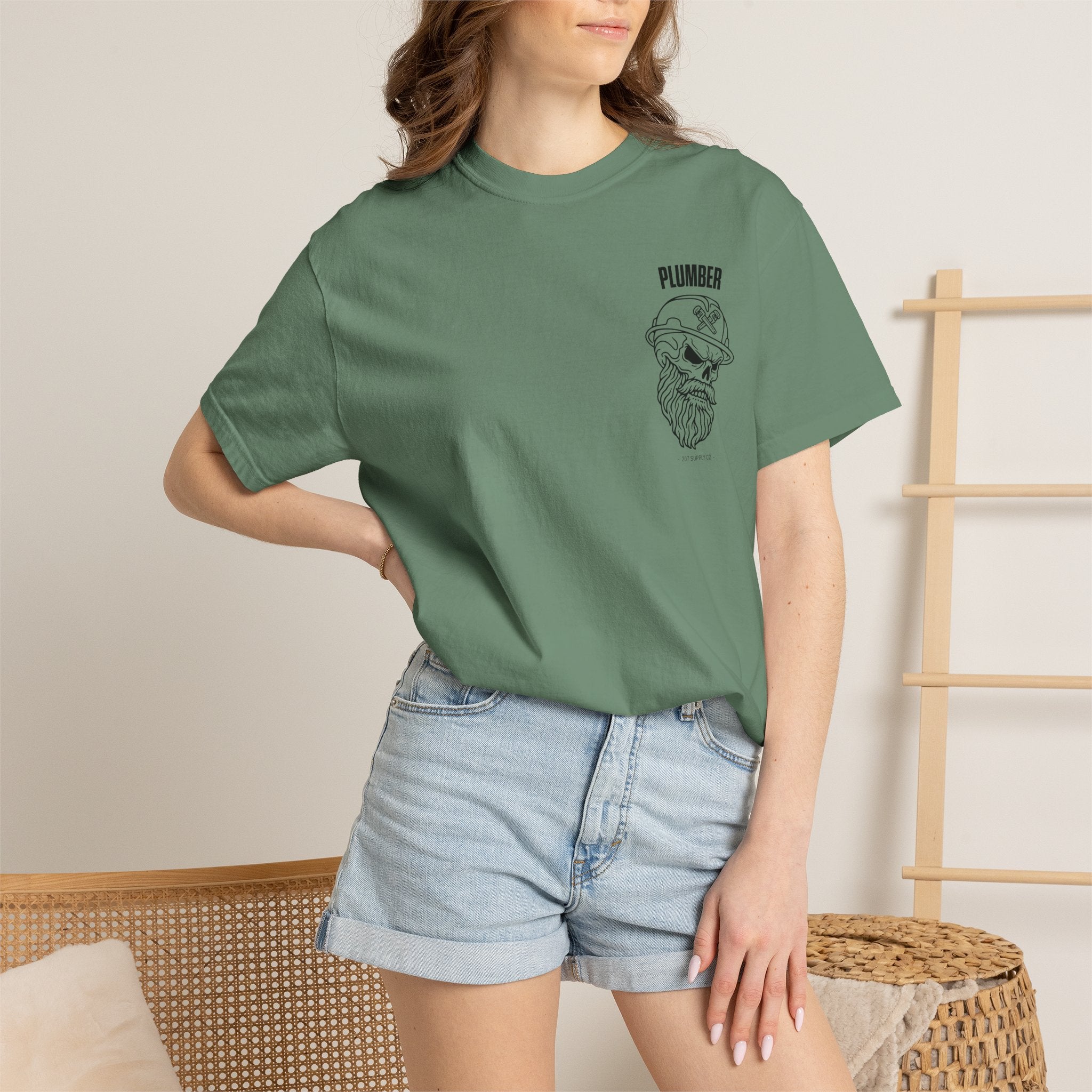 Plumber Skull Tee
