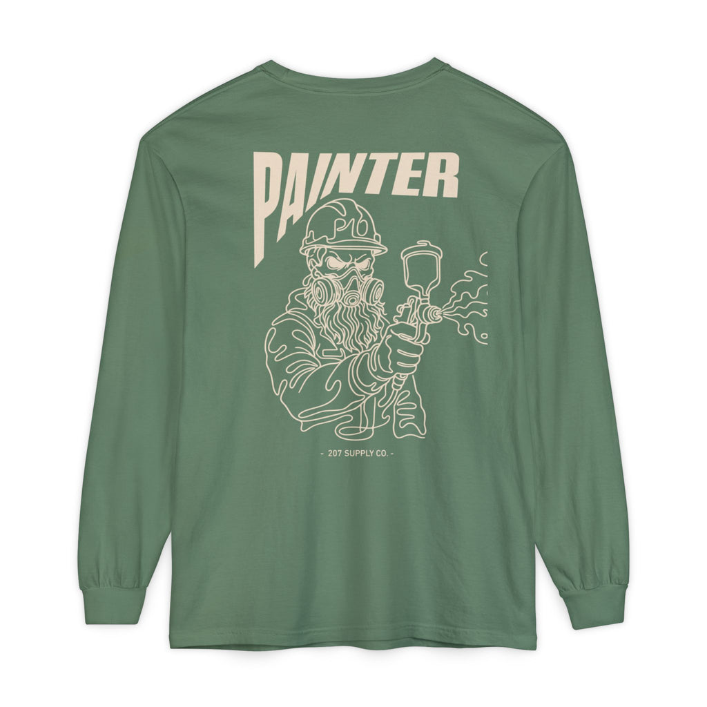 Painter Skull Long Sleeve - Dark