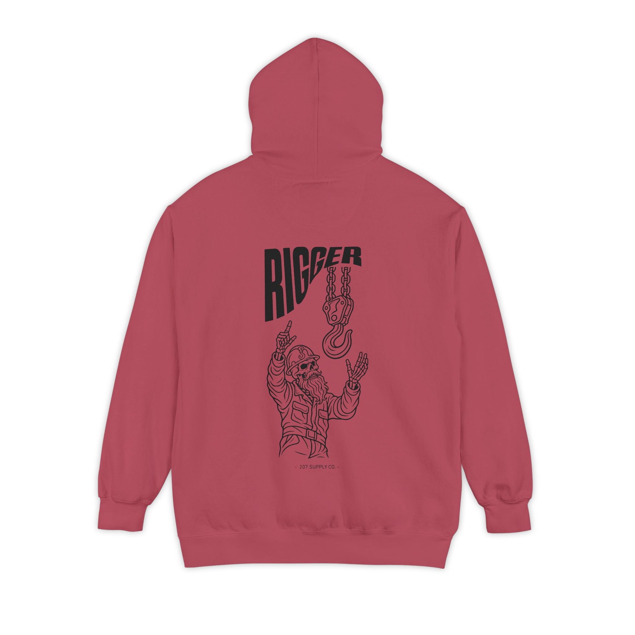 Rigger Skull Hoodie