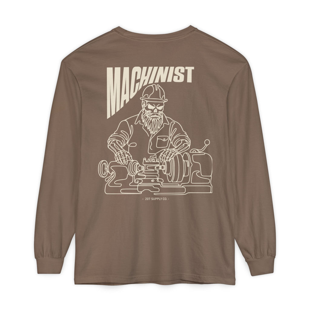 Machinist Skull Long Sleeve - Dark