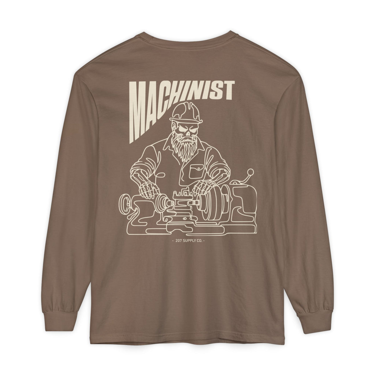 Machinist Skull Long Sleeve - Dark