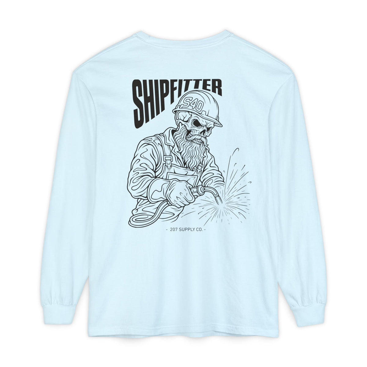 Shipfitter Skull Long Sleeve