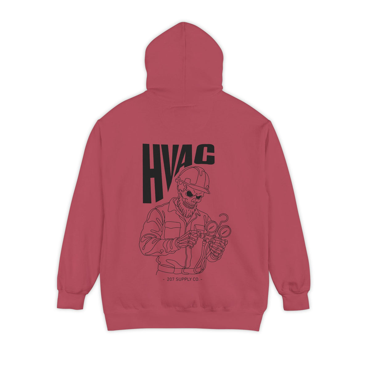 HVAC Skull Hoodie