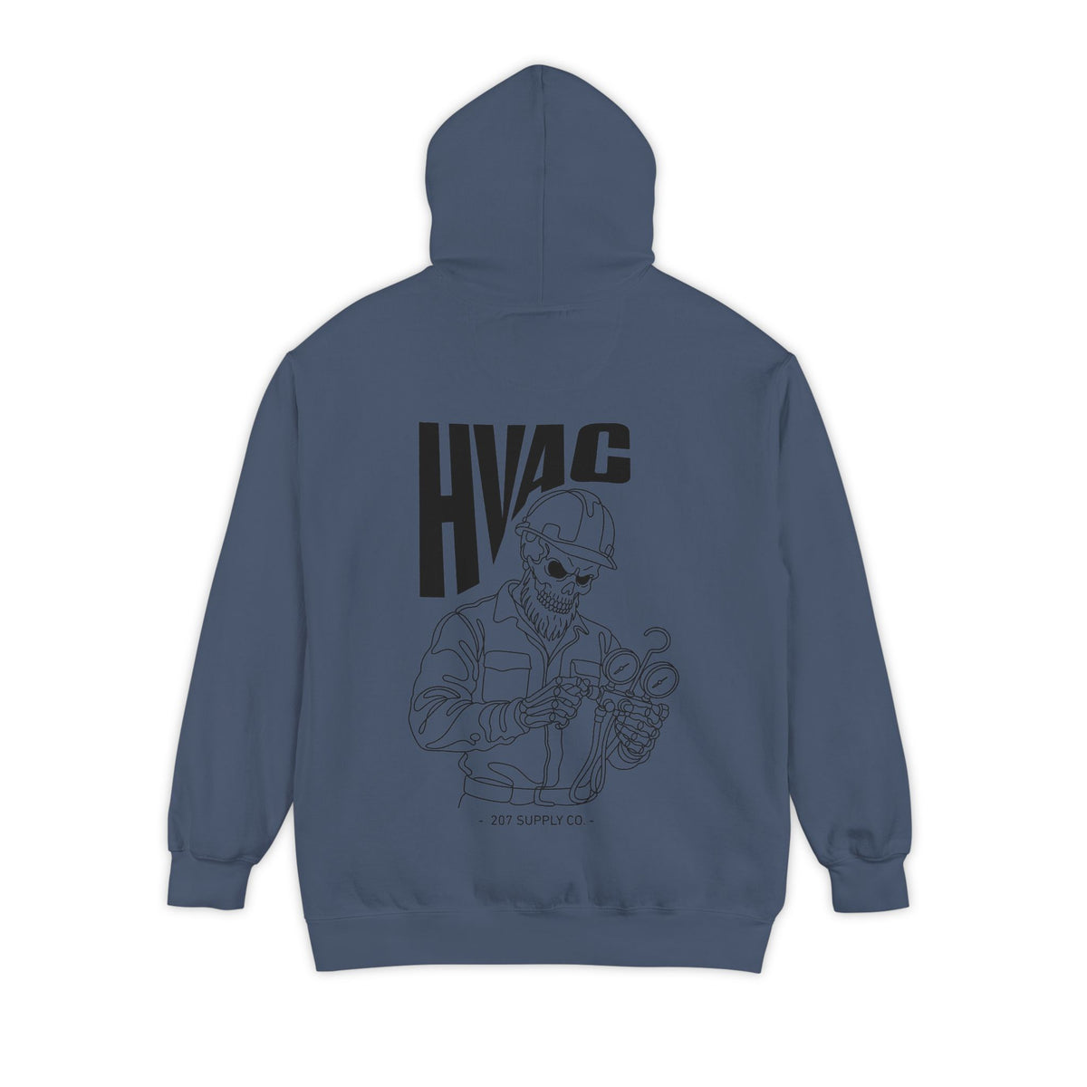 HVAC Skull Hoodie