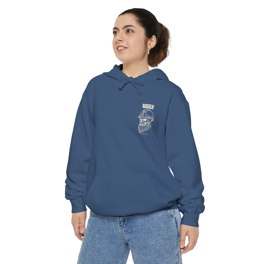 Rigger Skull Hoodie - Dark