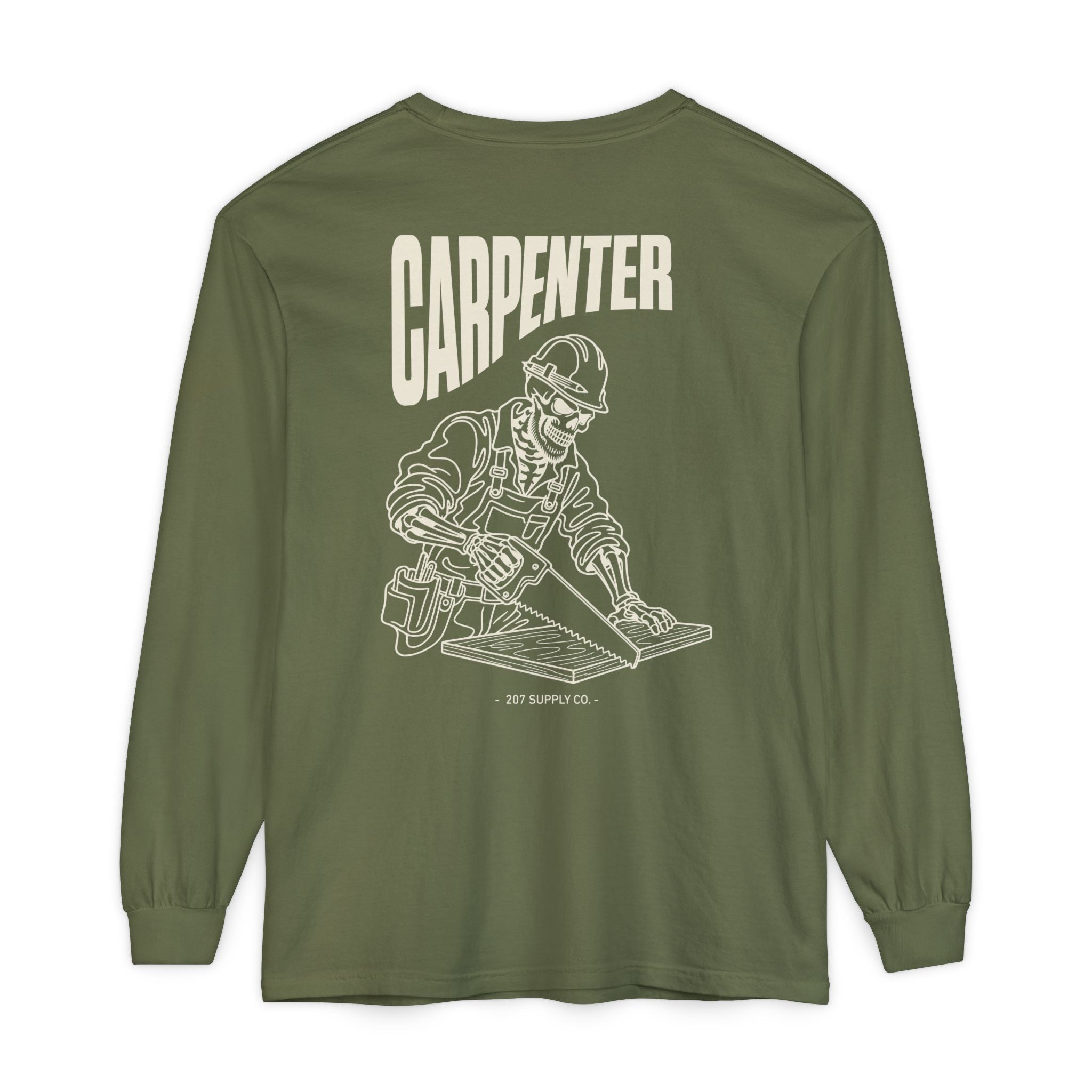 Carpenter Long Sleeve Tee - Dark