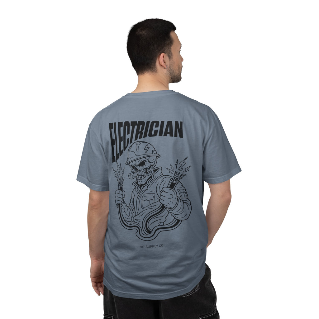 Electrician Skull Tee