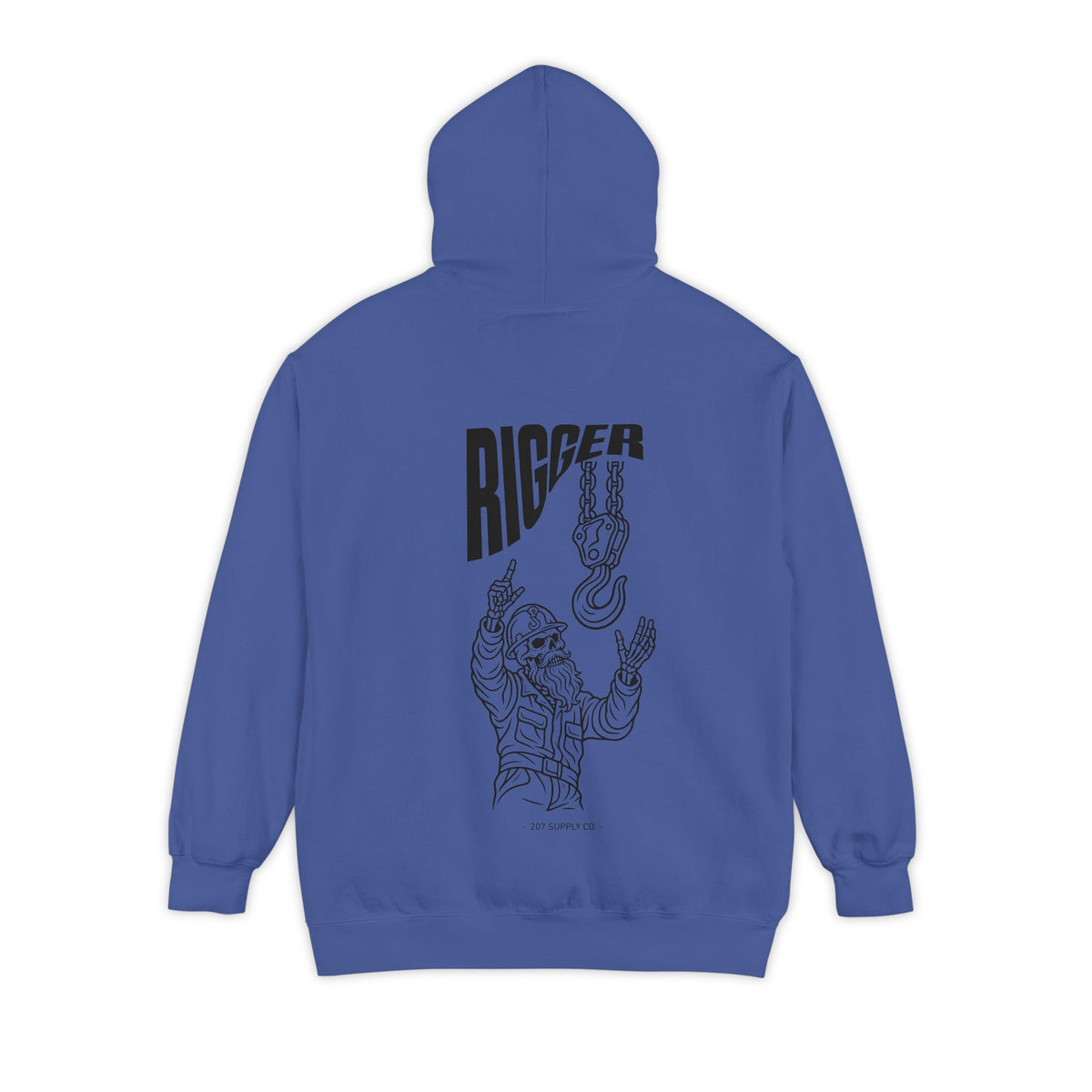 Rigger Skull Hoodie