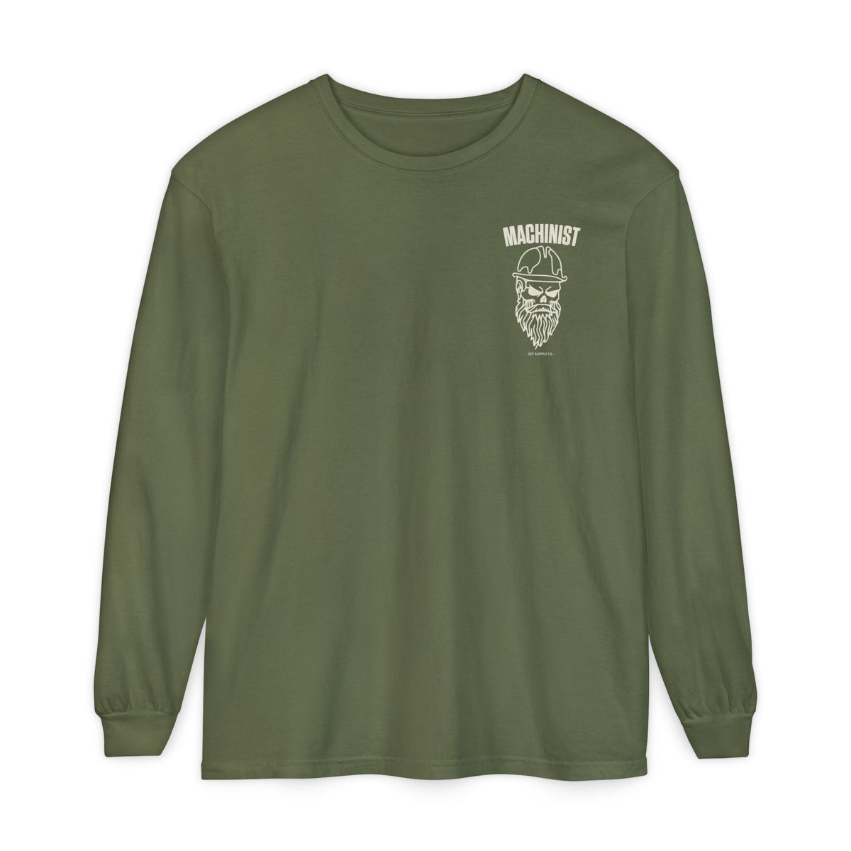 Machinist Skull Long Sleeve - Dark