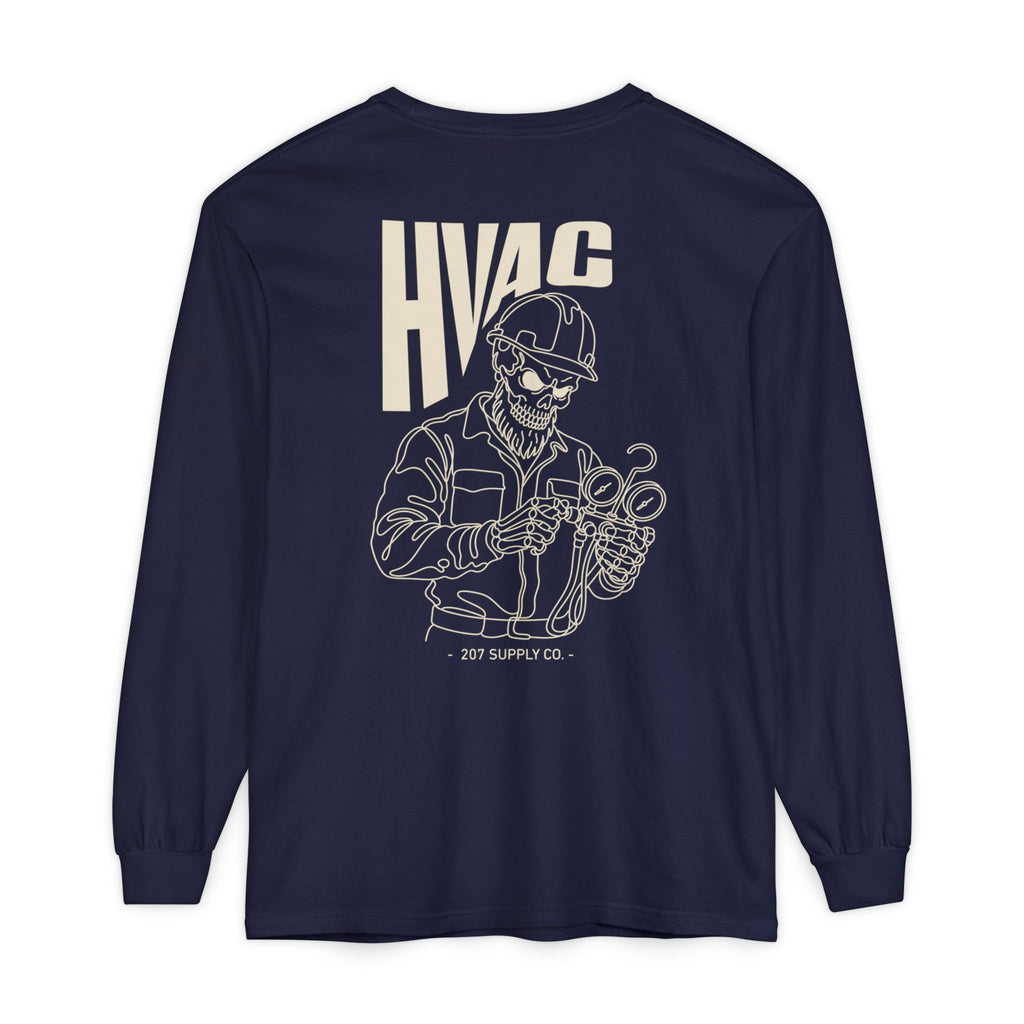 HVAC Skull Long Sleeve - Dark