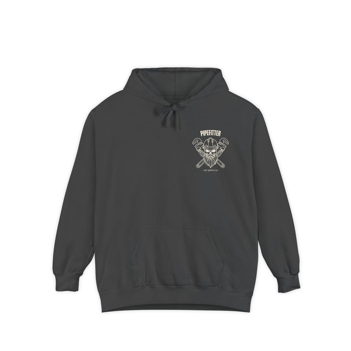 Pipefitter Skull Hoodie - Dark