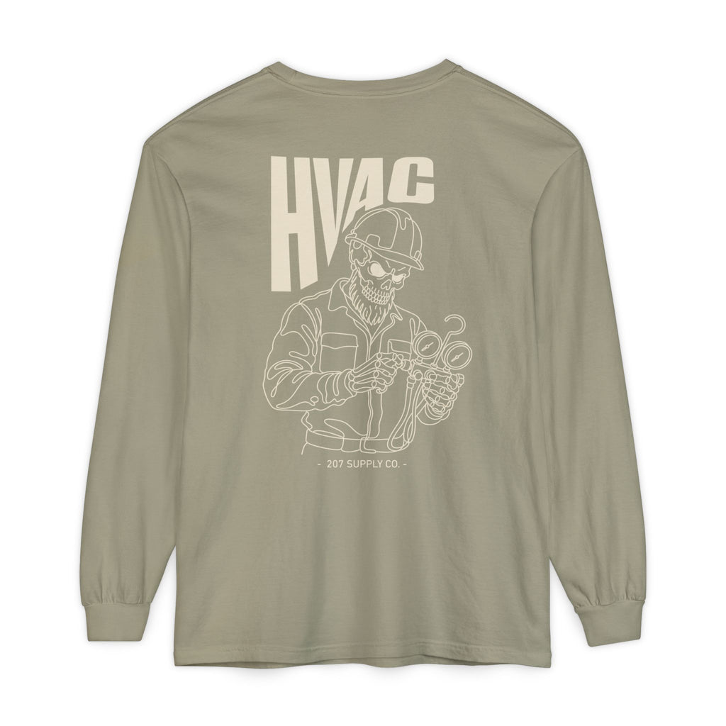 HVAC Skull Long Sleeve - Dark