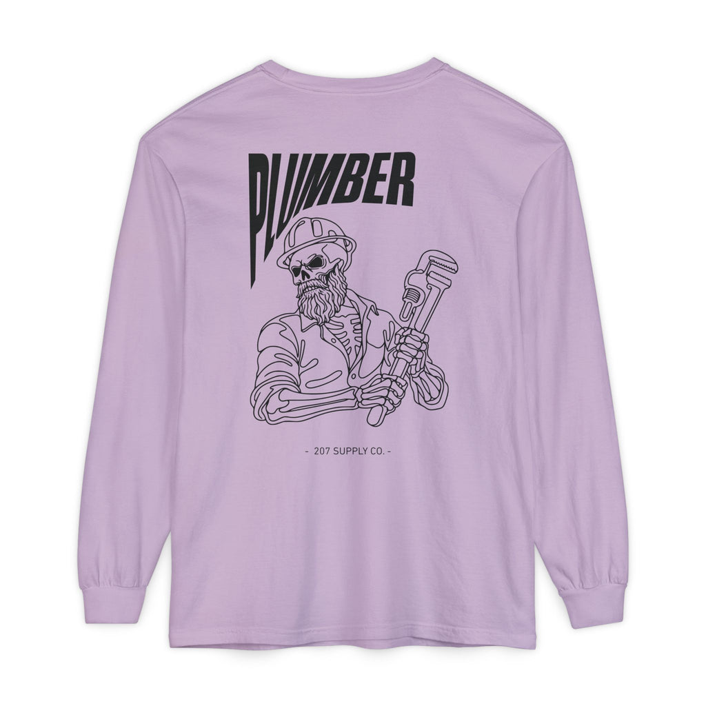 Plumber Skull Long Sleeve