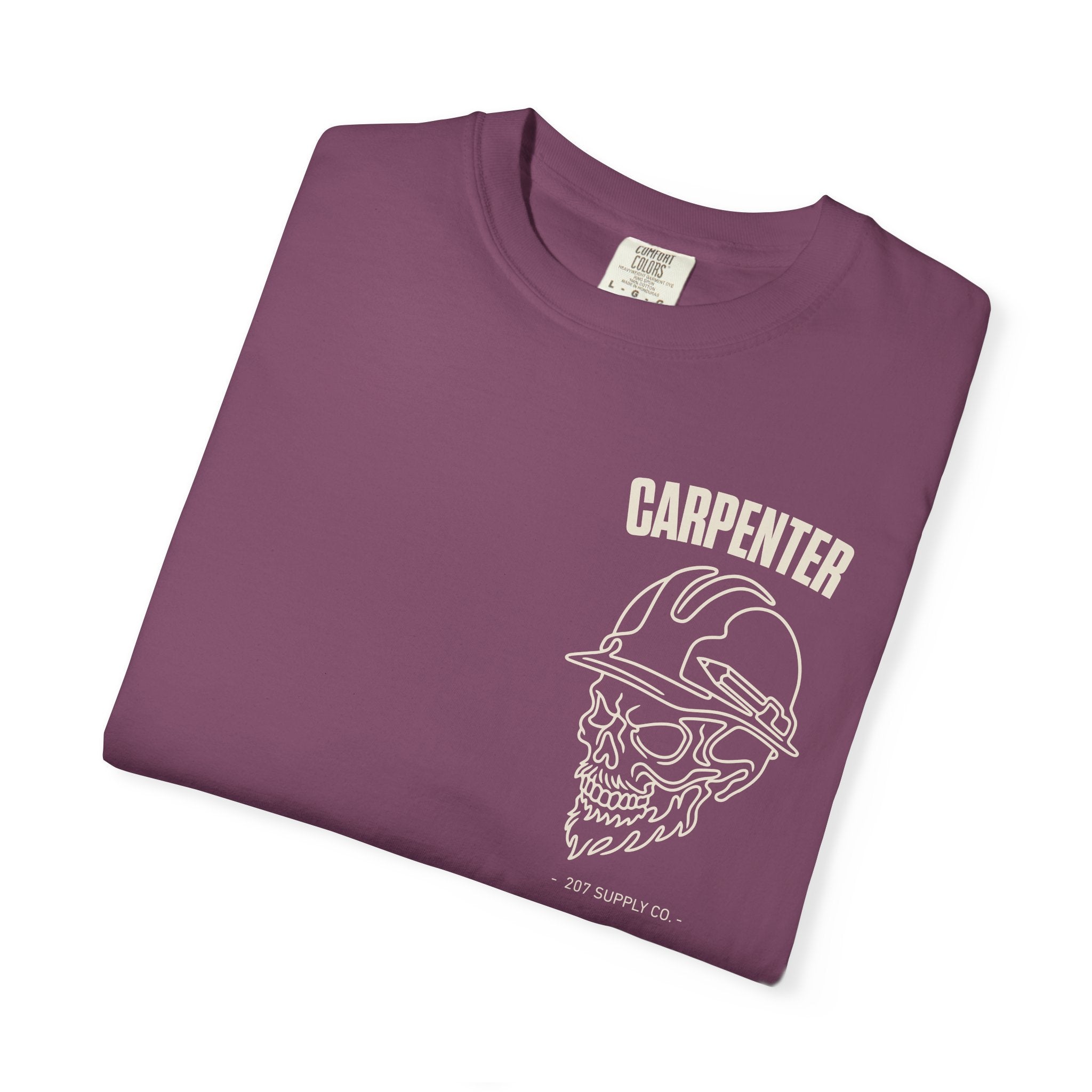 Carpenter Skull Tee - Dark
