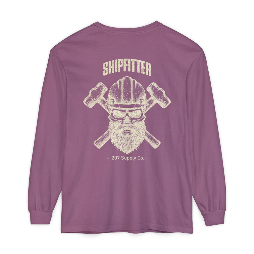Shipfitter Skull & Hammer Long Sleeve - Dark Colors