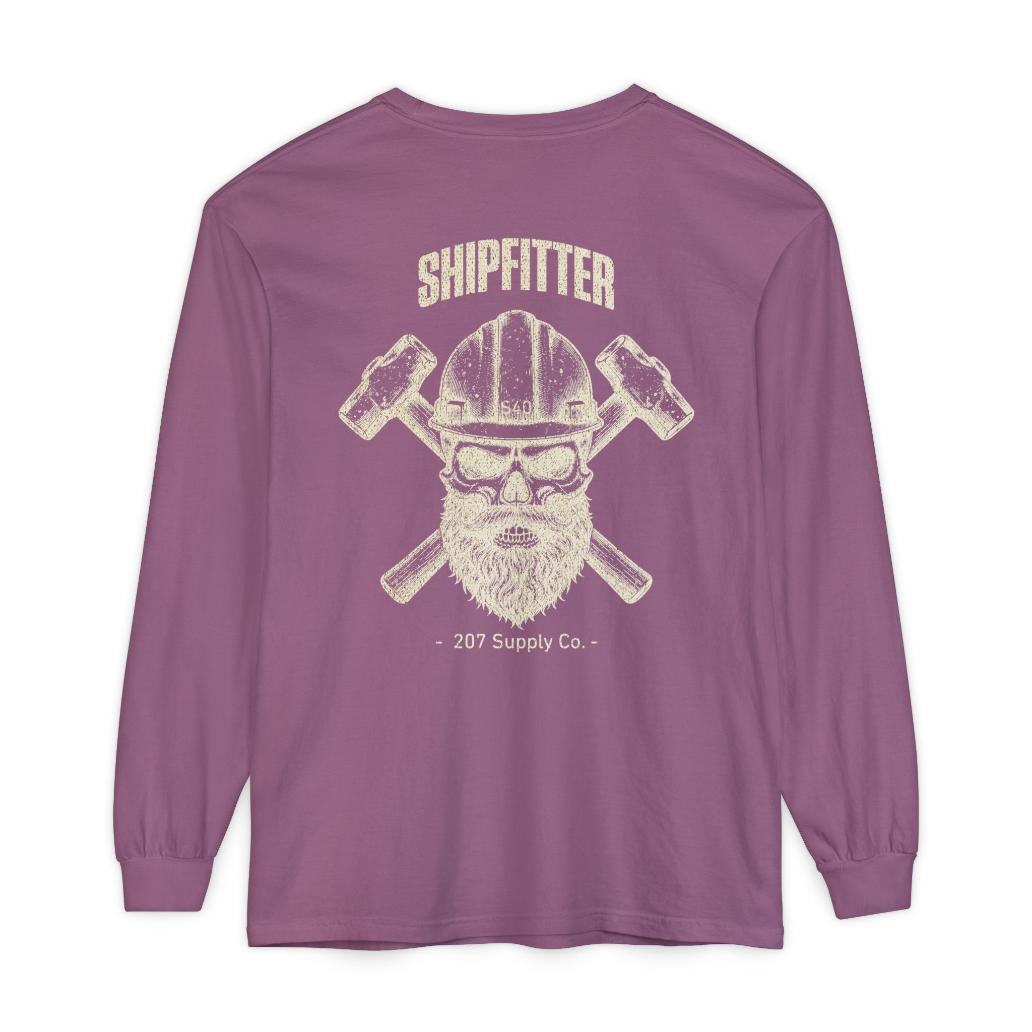 Shipfitter Skull & Hammer Long Sleeve - Dark Colors