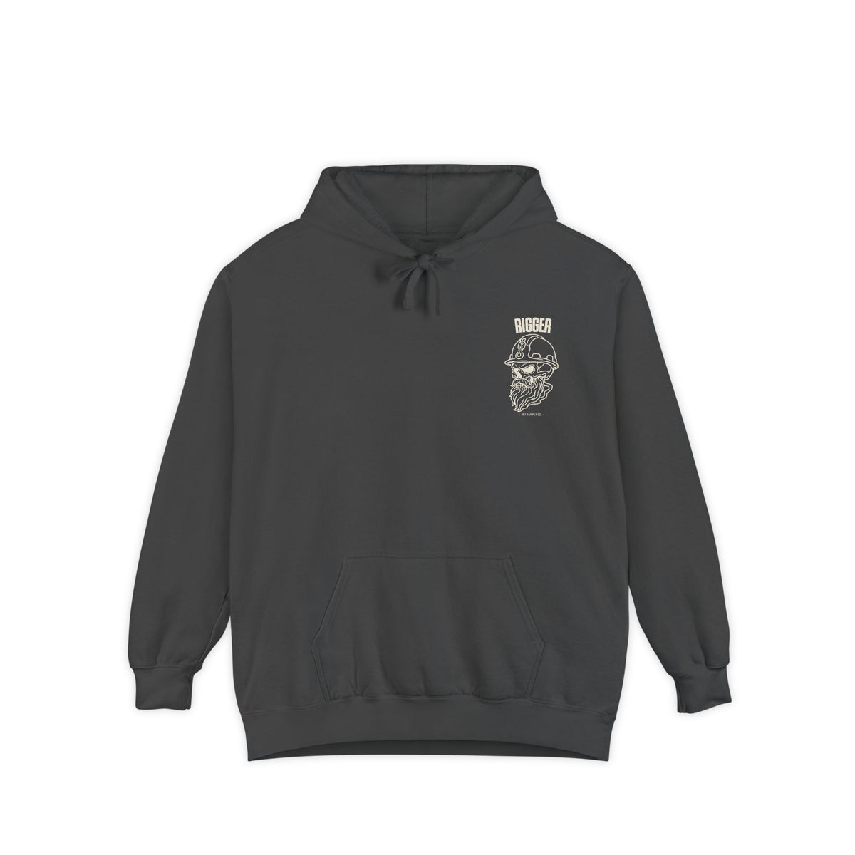 Rigger Skull Hoodie - Dark