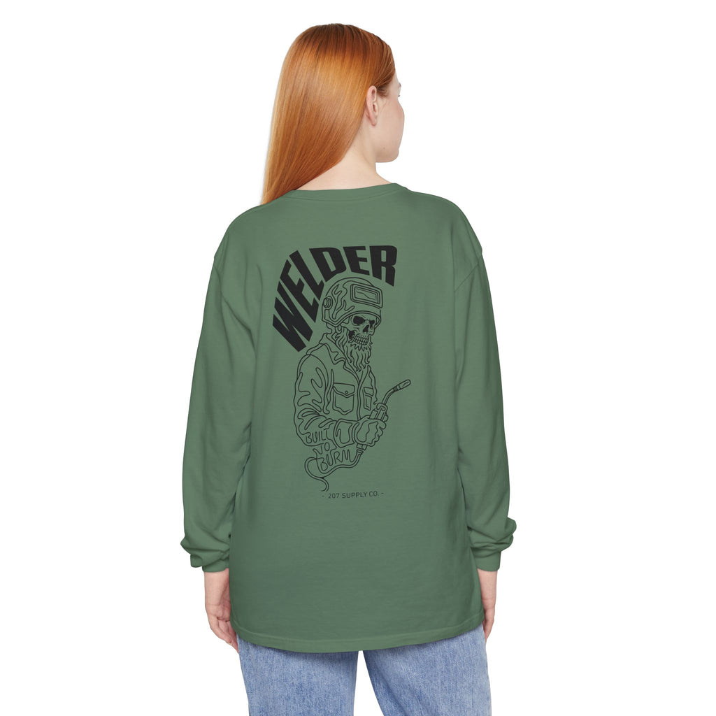 Welder Skull Long Sleeve Tee