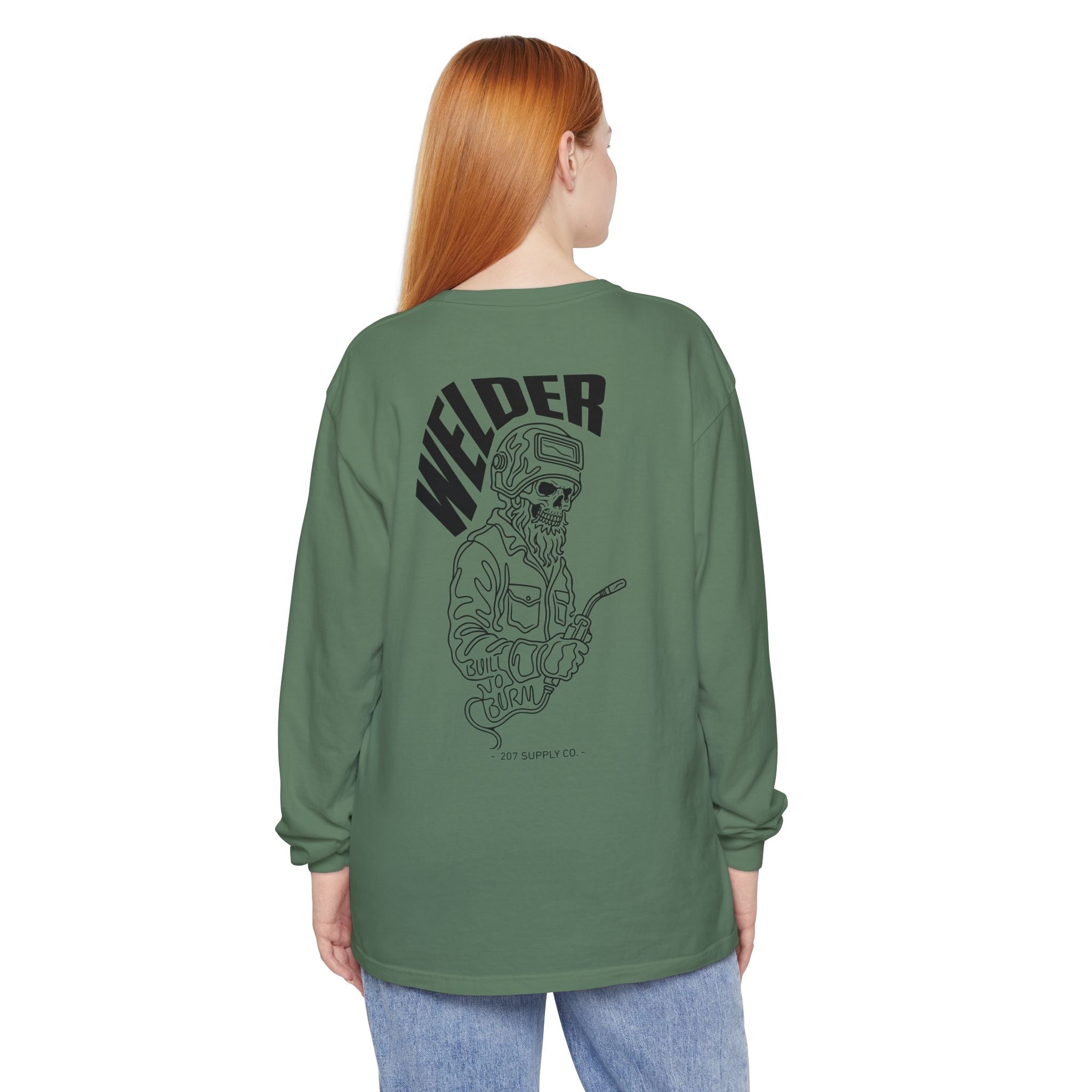 Welder Skull Long Sleeve Tee