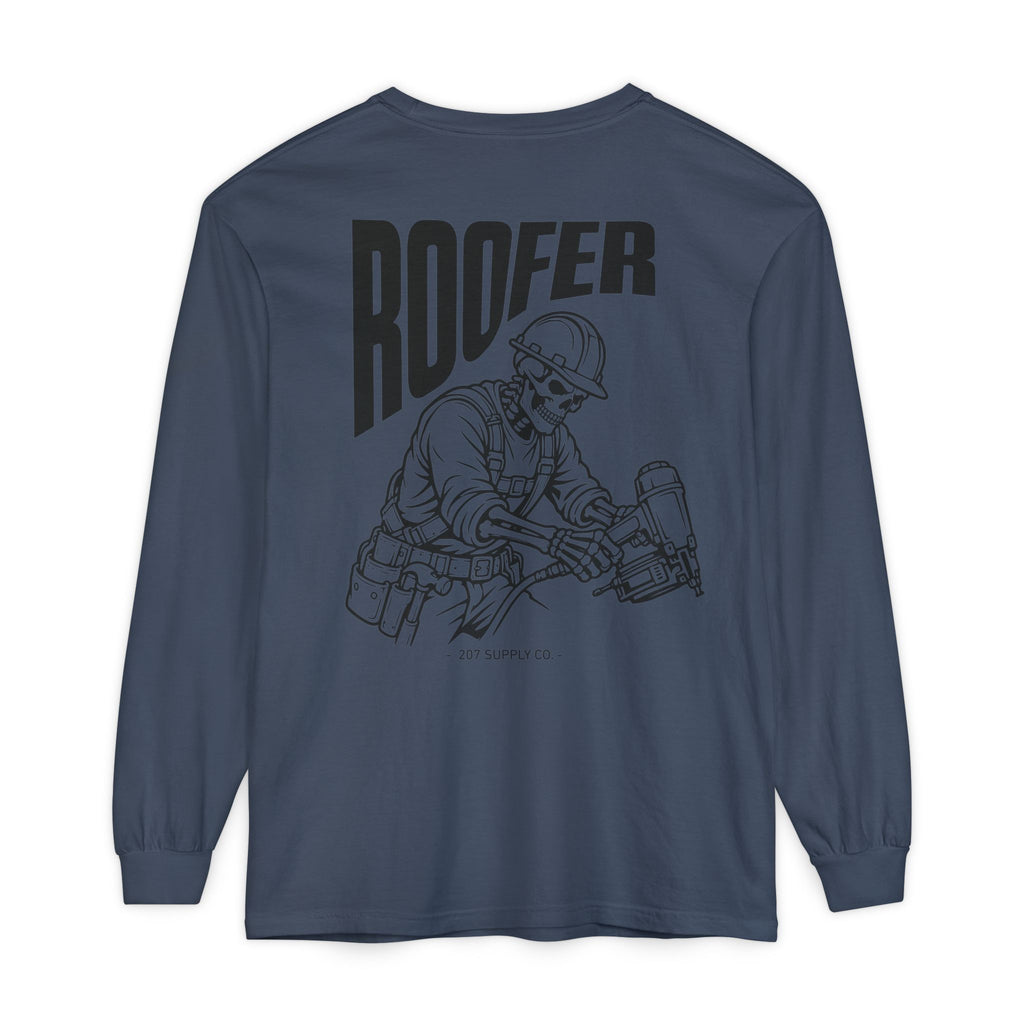 Roofer Skull Long Sleeve