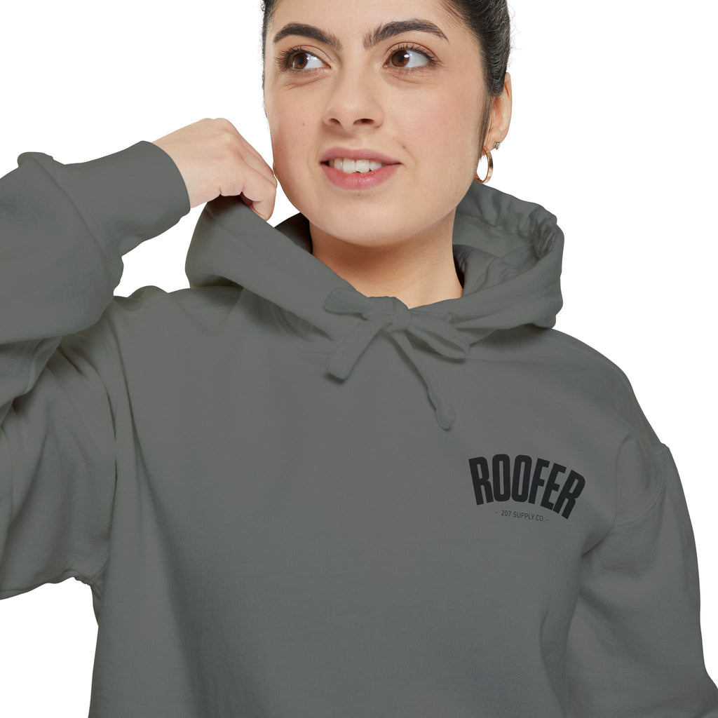 Roofer Skull Hoodie
